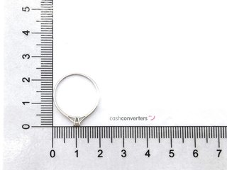 sortija oro 18k con piedra con diamante