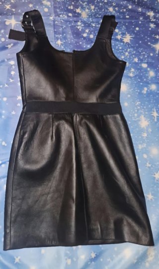 Heron Preston Tubino Pelle Nero