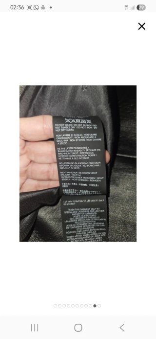 Heron Preston Tubino Pelle Nero