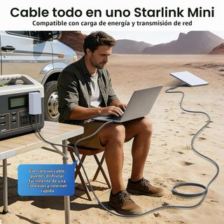 NUEVO! Cable Ethernet 2 en 1 para Starlink