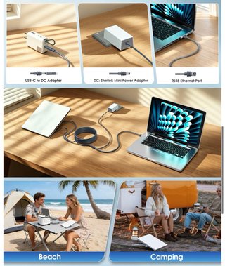 NUEVO! Cable Ethernet 2 en 1 para Starlink
