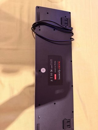 Teclado Mars Gaming LED USB