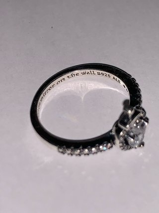 Anillo Pandora Corazón Plata