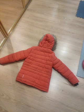Abrigo Geographical Norway Naranja