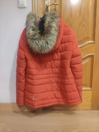 Abrigo Geographical Norway Naranja