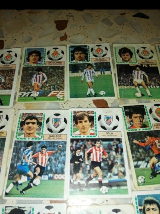 Lote 36 Cromos Liga 83-84