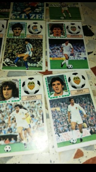 Lote 36 Cromos Liga 83-84
