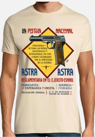 Camiseta La Pistola Nacional Astra