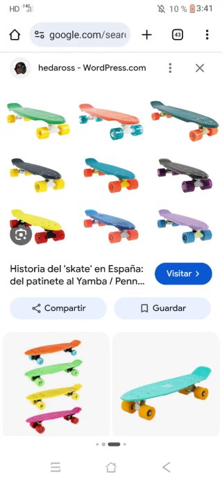 Patín tipo Penny Board