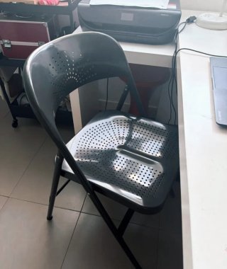 Silla plegable Ikea Frode metálica
