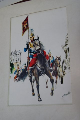 Colección láminas de soldados