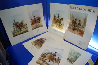 Colección láminas de soldados