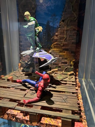 Diorama 1:12 Spiderman vs Green Goblin