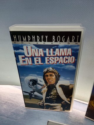 7 cintas, peliculas VHS. especial Humphrey Bogart
