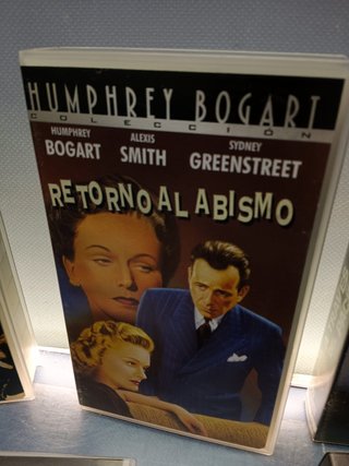 7 cintas, peliculas VHS. especial Humphrey Bogart