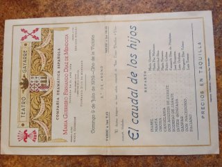 2 Carteles Antiguos Teatro Gayarre