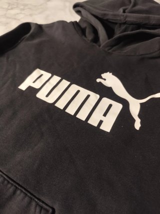 Sudadera con capucha Puma negra