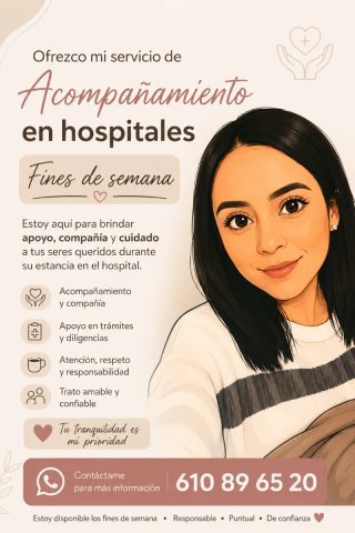 Acompañamiento en hospitales