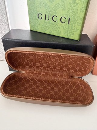 Estuche Rígido Gucci Gafas Marrón Original