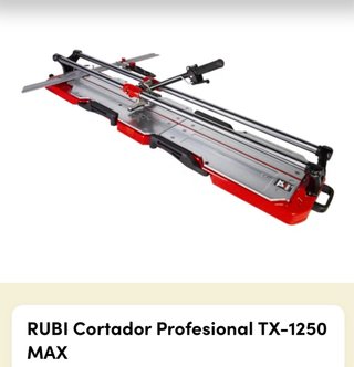 Cortador Profesional Rubi TX-1250 MAX