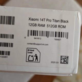 Xiaomi 14T Pro 5G 512GB Negro Titanio
