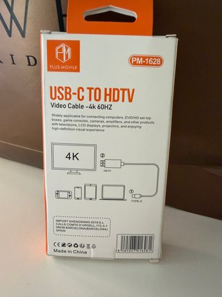 Cable USB-C a HDMI 4K 60Hz PM-1628