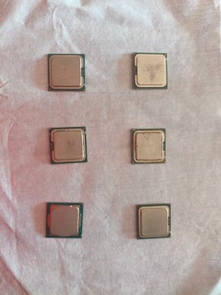 LOTE 6 PROCESADORES Socket 775