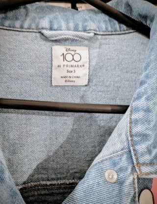 Chaqueta Vaquera Disney 100 Años oversice