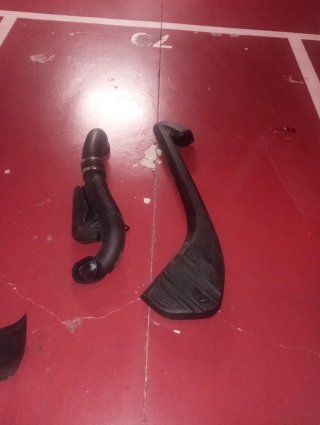 Pasos de rueda 4x4 más snorkel