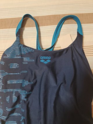 Bañador Arena talla pequeña/infantil azul marino