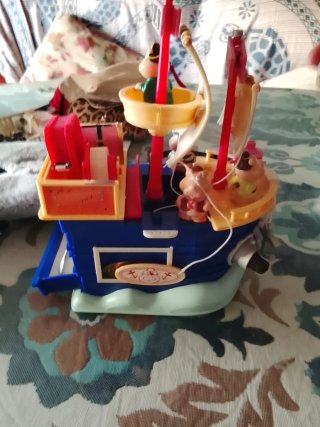 Barco Pirata Juguete lapicero para escritorio