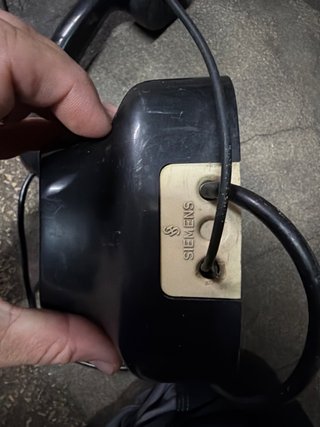 Teléfono Siemens Retro Negro