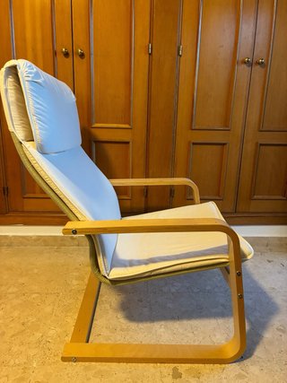 Sillón PELLO IKEA Beige Casi Nuevo
