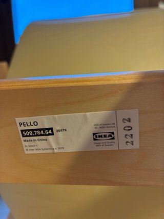 Sillón PELLO IKEA Beige Casi Nuevo