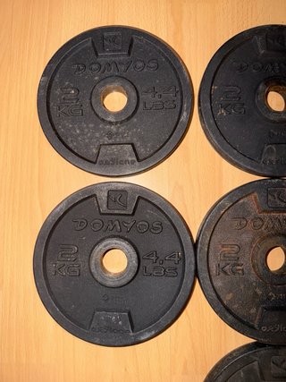 Disco Pesas DOMYOS 2kg 28mm