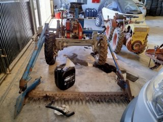 Segadora de tractor