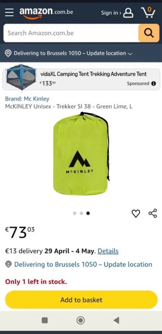 Colchoneta McKinley Trekker 38 Autoinflable