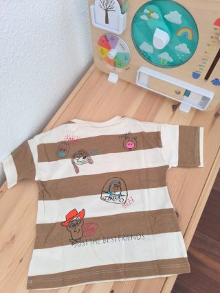Maglietta Toy Story T.86 a righe