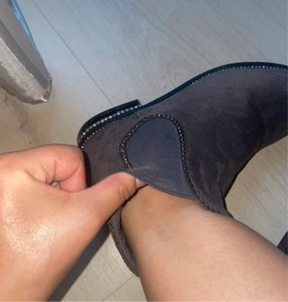 Stivali Bata Grigio Glitter