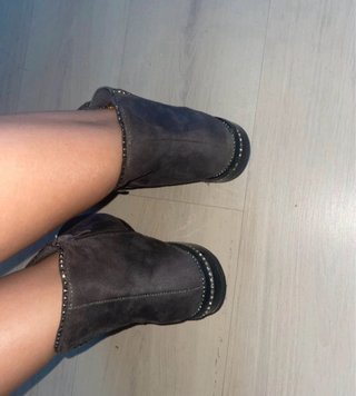 Stivali Bata Grigio Glitter