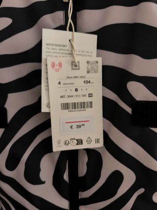 Gonnellina da sci Zara T.104