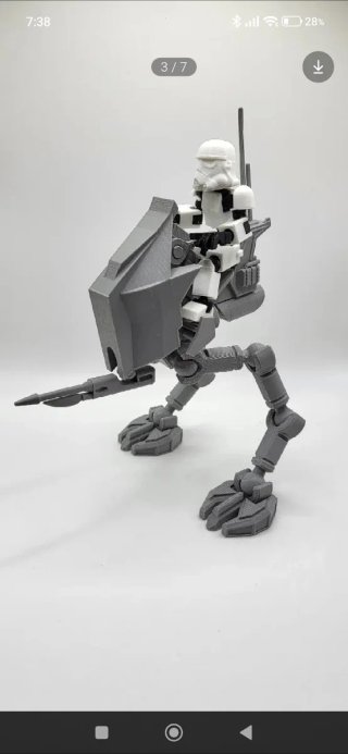 AT-RT Star Wars Miniatura