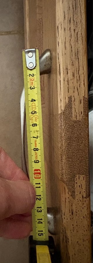 Tiradores metálicos acero Made in Italy (2 uds)