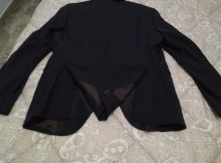 Americana Zara Man Negra Hombre