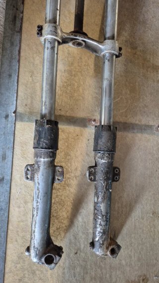 Horquilla suspensión Bultaco Sherpa modelo 190