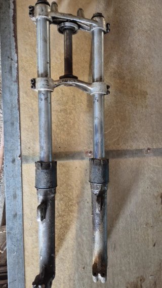 Horquilla suspensión Bultaco Sherpa modelo 190