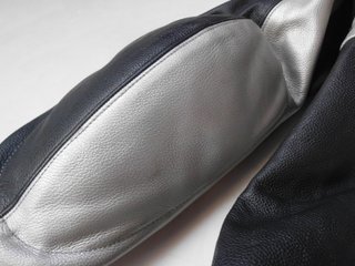 chaqueta de cuero teknic de moto talla 52 L