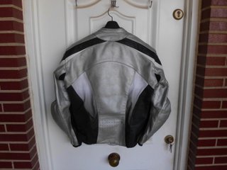 chaqueta de cuero teknic de moto talla 52 L