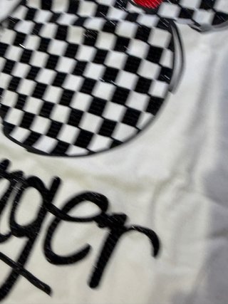Camiseta blanca estampado Minnie zinger