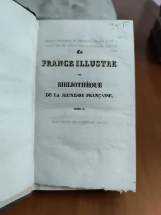 Libro antiguo Historia Francia